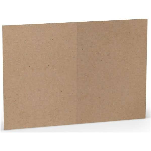 Doppelkarte B6 hoch VE=5 Stück Kraft