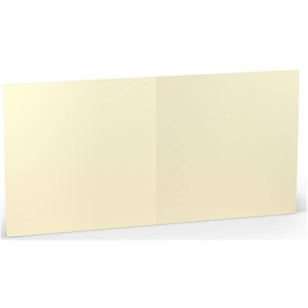 Doppelkarte 15,7x15,7cm VE=5 Stück Chamois