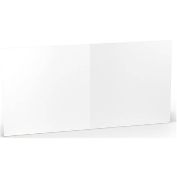 Doppelkarte 15,7x15,7cm VE=5 Stück Weiß