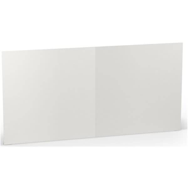 Doppelkarte 15,7x15,7cm VE=5 Stück Eisgrau