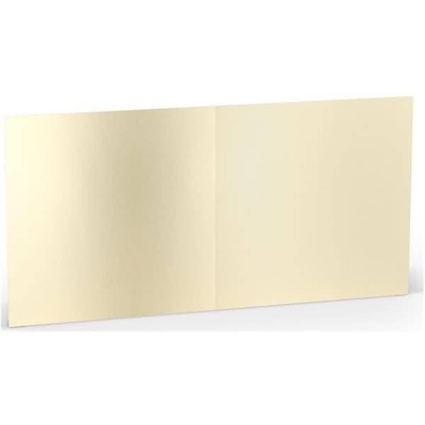 Doppelkarte 15,7x15,7cm VE=5 Stück candle light