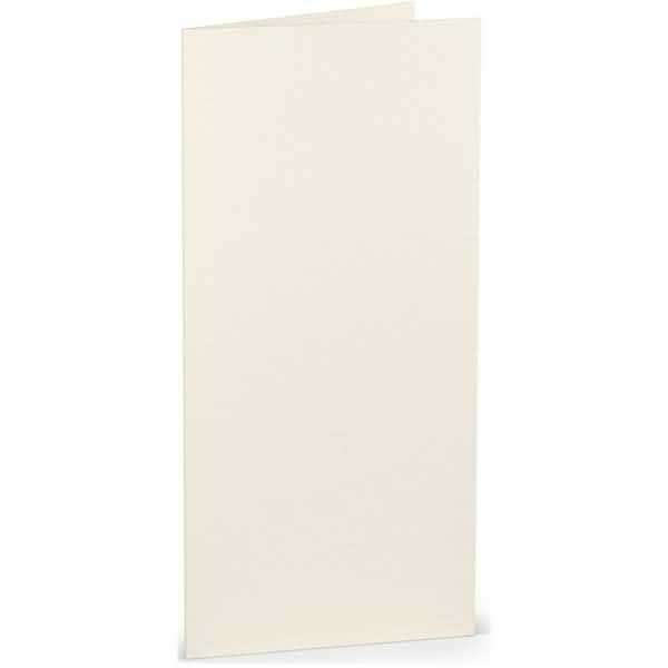 Doppelkarte DL hoch Ivory