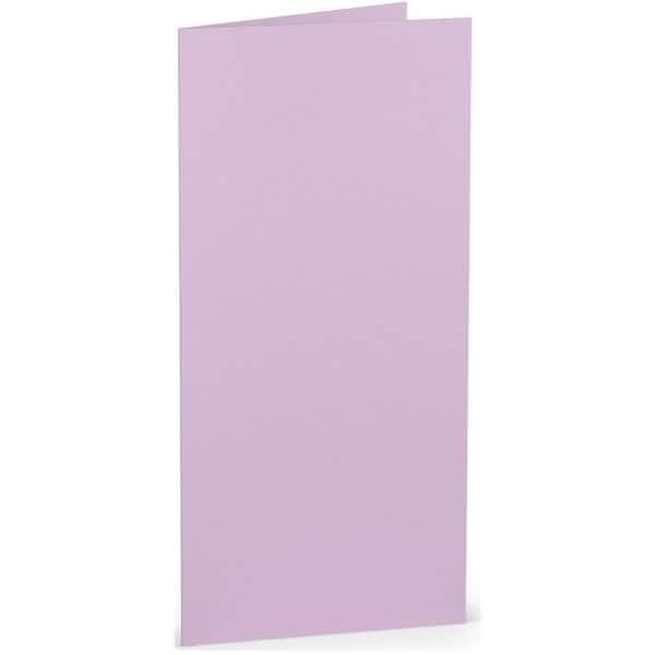 Doppelkarte DL hoch orchidee