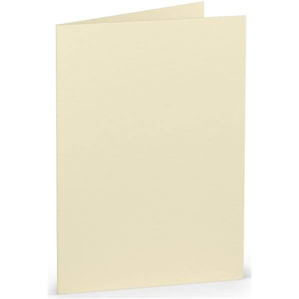 Doppelkarte A6 hoch Chamois