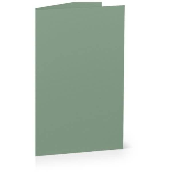 Doppelkarte A6 hoch Eucalyptus