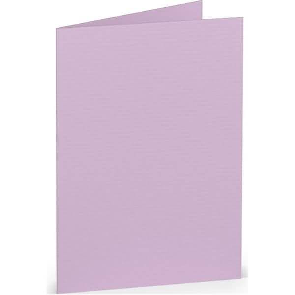 Doppelkarte A7 hoch orchidee