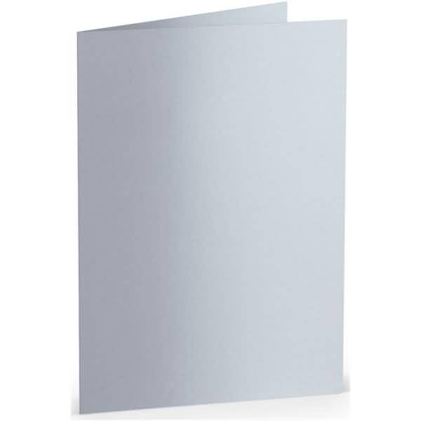 Doppelkarte B6 hoch Marble white