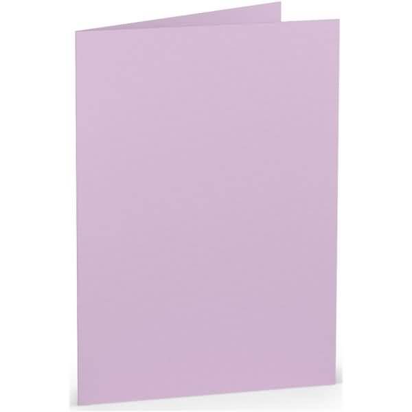 Doppelkarte B6 hoch orchidee