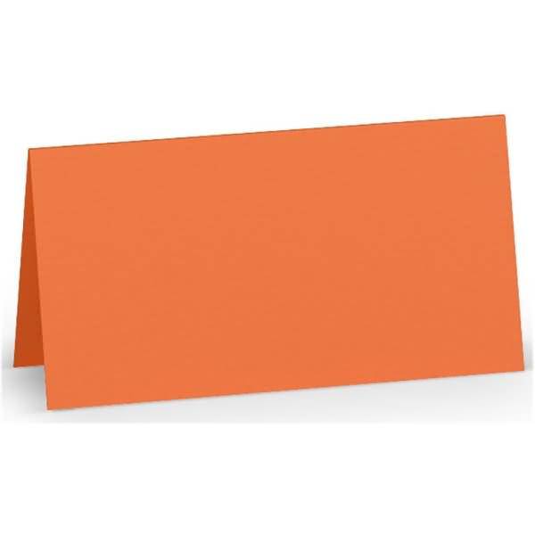Tischkarte 10x10cm Orange