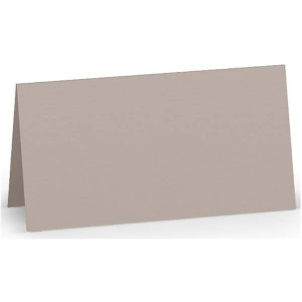 Tischkarte 10x10cm Taupe