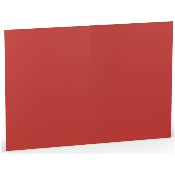 Doppelkarte A6 hoch Tomate