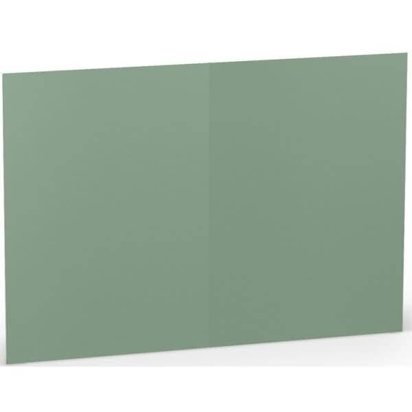 Doppelkarte A6 hoch Eucalyptus