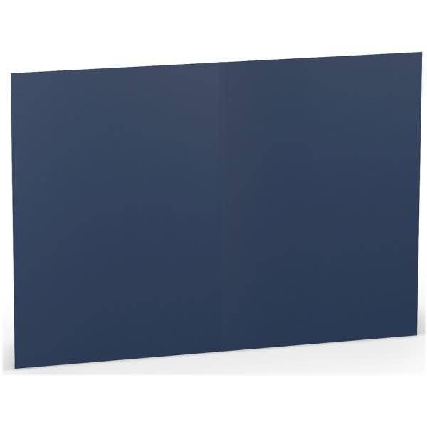 Doppelkarte A6 hoch Jeans