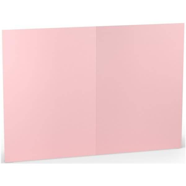 Doppelkarte A5 hoch Flamingo