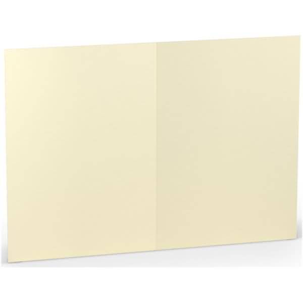 Doppelkarte B6 hoch Chamois