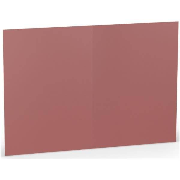 Doppelkarte B6 hoch Hortensia