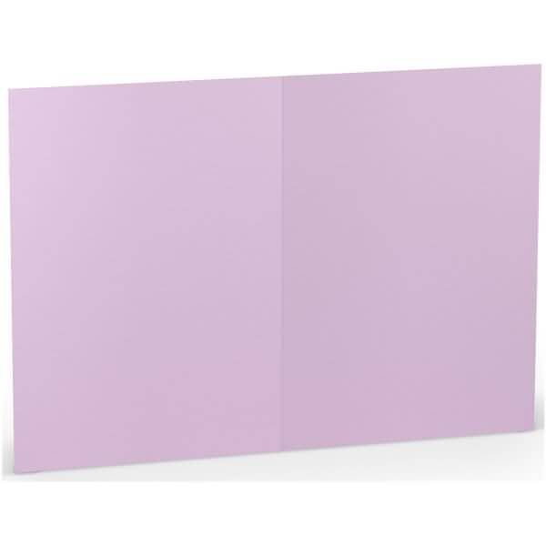 Doppelkarte B6 hoch orchidee