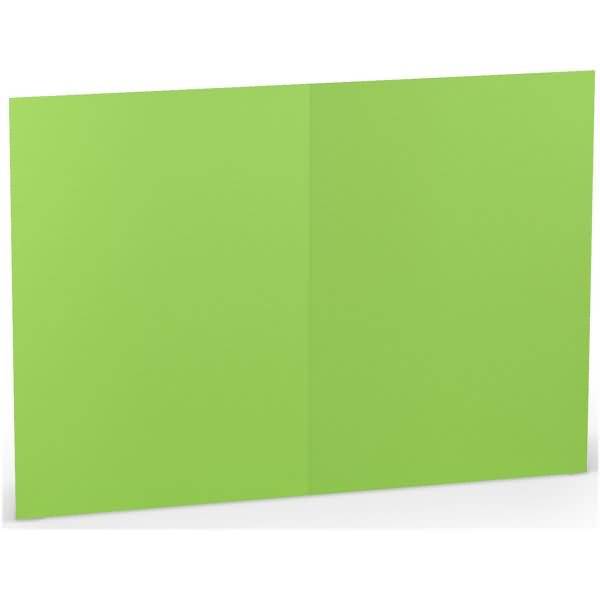 Doppelkarte B6 hoch Apple