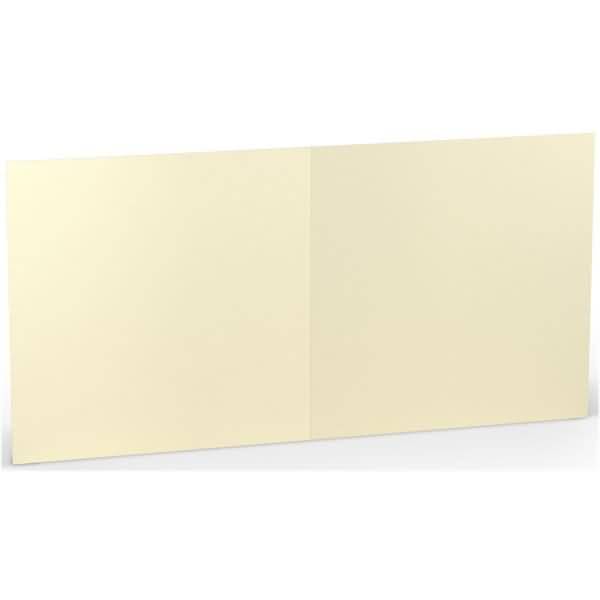 Doppelkarte 15,7x15,7cm Chamois