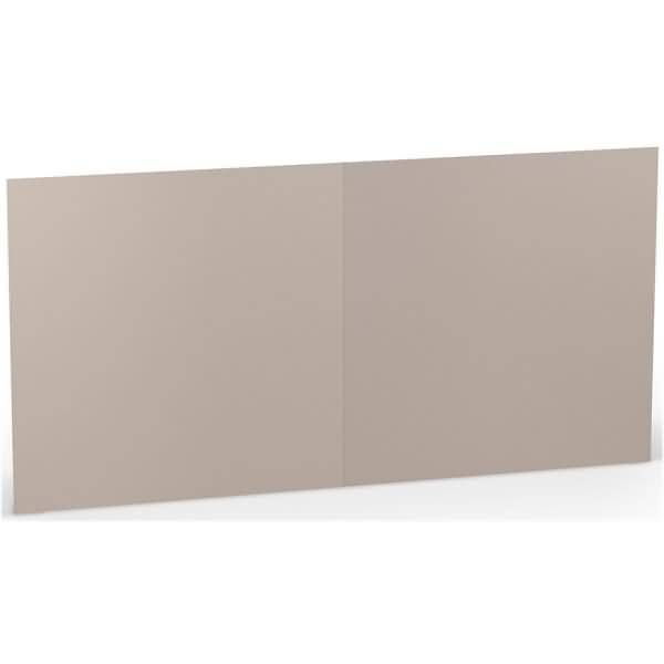 Doppelkarte 15,7x15,7cm Taupe