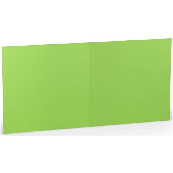 Doppelkarte 15,7x15,7cm Apple