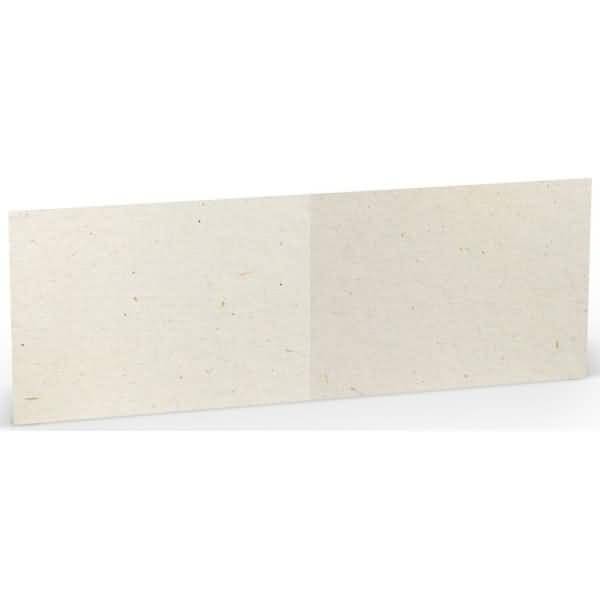 Doppelkarte B6 quer 240g/qm Terra Vanilla