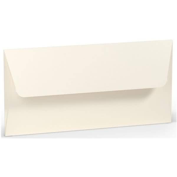 Briefumschlag Haftklebung DL Seidenfutter Ivory