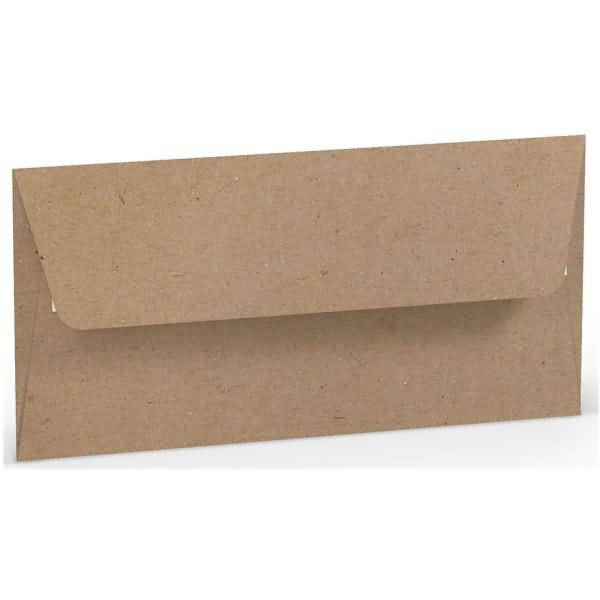 Briefumschlag Haftklebung DL Kraft