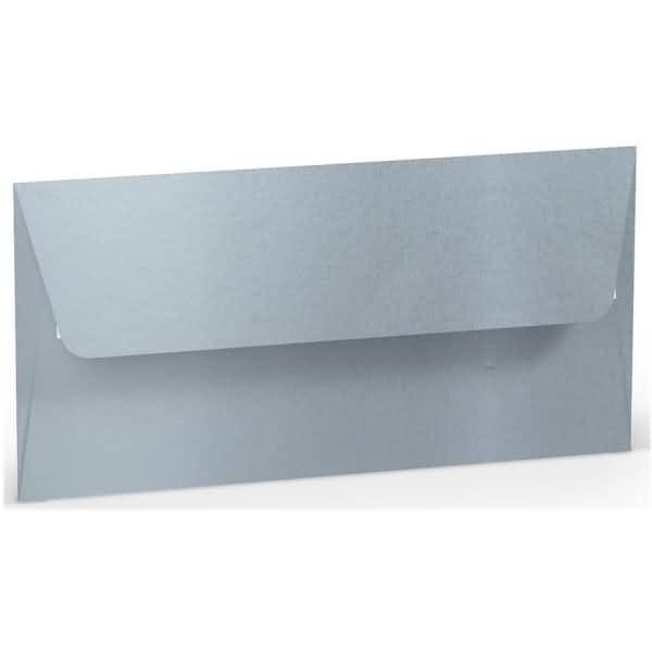 Briefumschlag Haftklebung DL Silber
