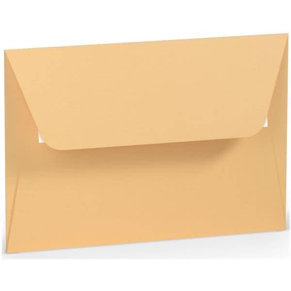 Briefumschlag Haftklebung C6 Seidenfutter Melon