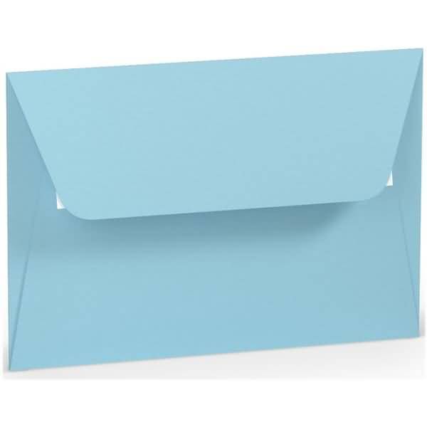 Briefumschlag Haftklebung C6 Seidenfutter Aqua
