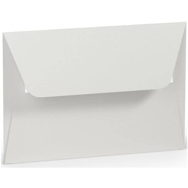 Briefumschlag Haftklebung C6 Seidenfutter Eisgrau