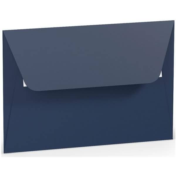 Briefumschlag Haftklebung C6 Seidenfutter Jeans