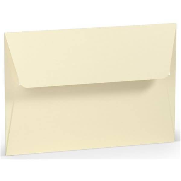 Briefumschlag Haftklebung B6 Seidenfutter Chamois