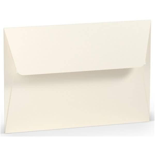 Briefumschlag Haftklebung B6 Seidenfutter Ivory