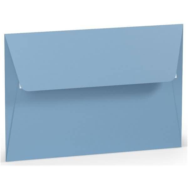 Briefumschlag Haftklebung B6 Seidenfutter Dunkelblau