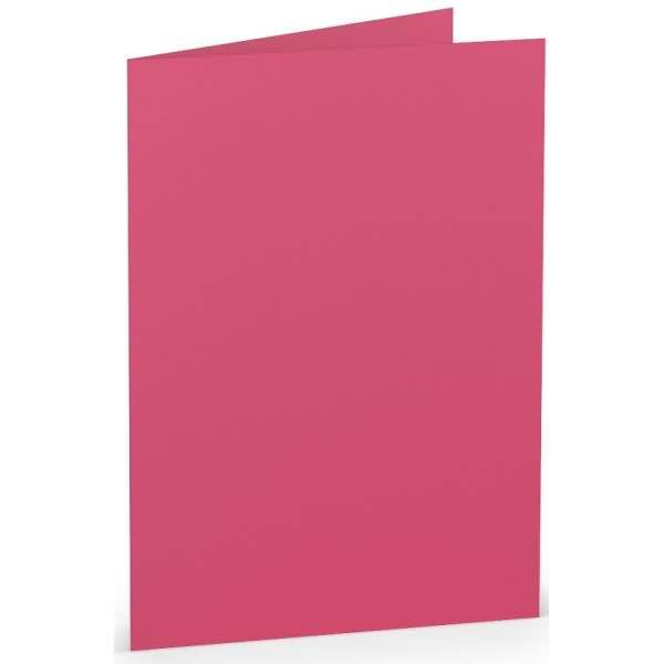 Doppelkarte Coloretti A6 hoch VE=5 Stück Pink
