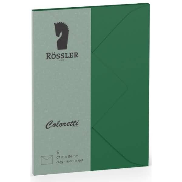 Briefumschläge Coloretti VE=5 Stück C7 Forest
