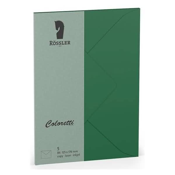 Briefumschläge Coloretti VE=5 Stück B6 Forest