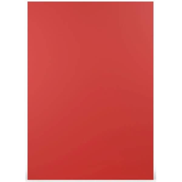 Einzelkarte Coloretti A4 165g/qm VE=10 Stück klatschmohn