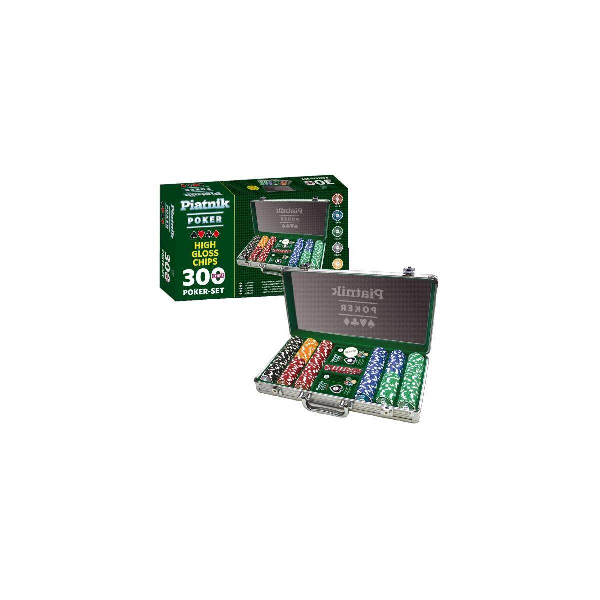 7903 - Poker Set - 300 Hochglanz-Chips