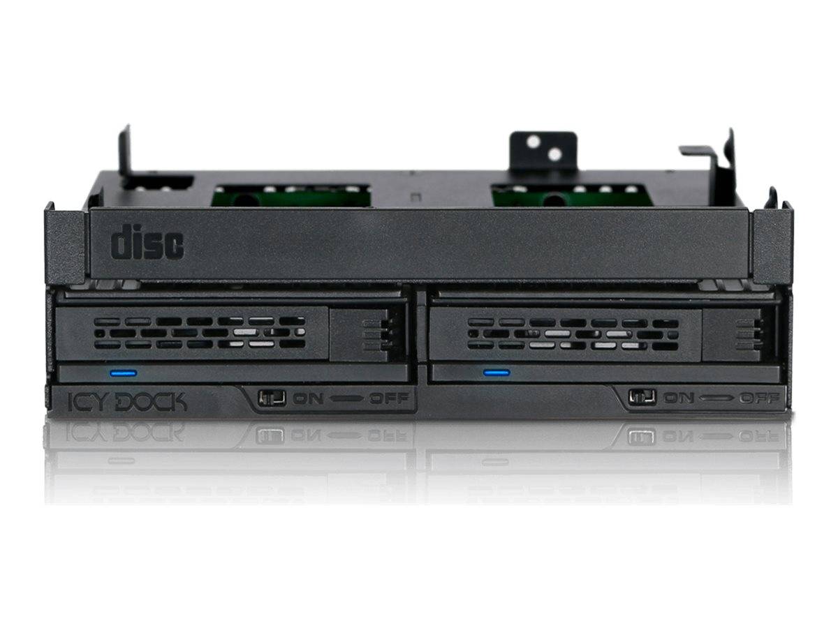 ICY Dock ExpressCage MB732SPO-B - Gehäuse für Speicherlaufwerke - 2.5"" (6.4 cm)