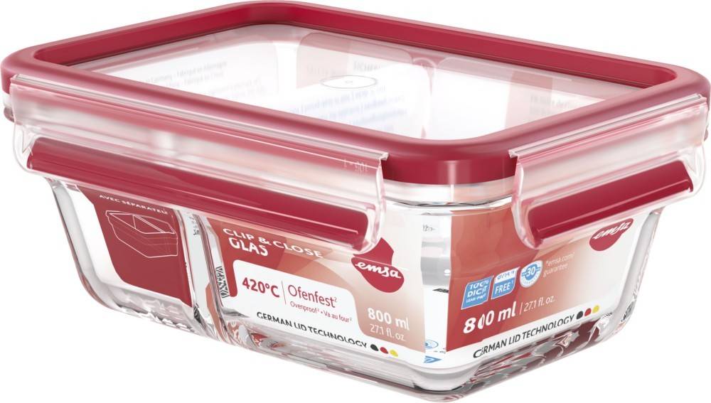 Emsa Frischhaltedose CLIP CLOSE Glas re.