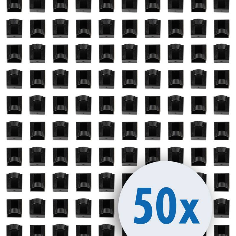 LogiLink Staubschutzkappe für RJ45-Patchkabel, 50 Stück