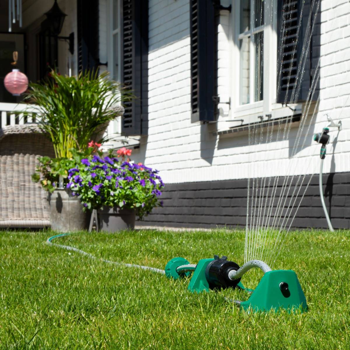 Viereckregner – Rasensprenger | Sprengfläche: max. 280m²