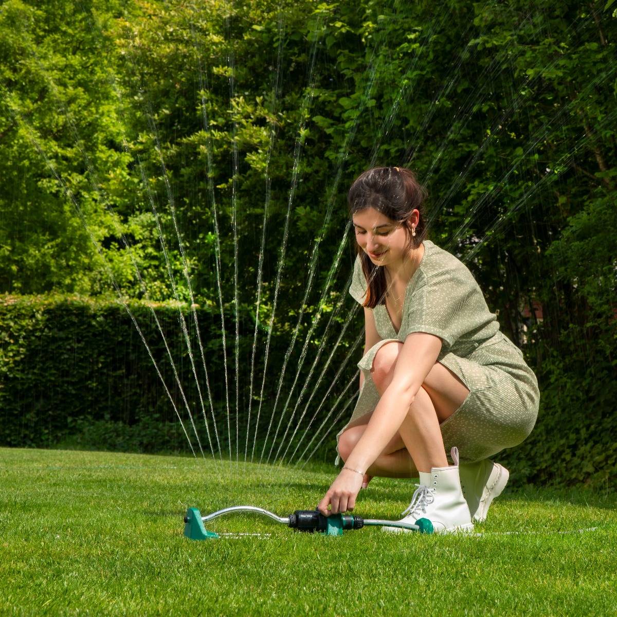 Viereckregner – Rasensprenger | Sprengfläche: max. 280m²