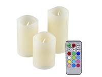 Olympia 40138, Flammenlampe, Weiß, CE, LED, Akku, CR2025,AAA