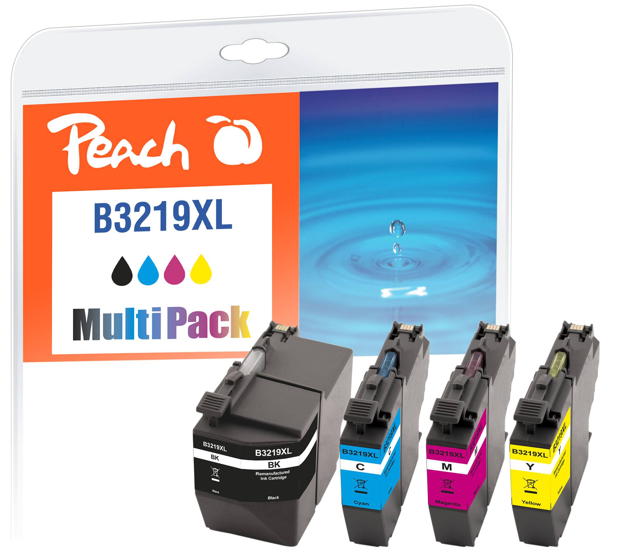 Peach 320287 - Kompatibel - Schwarz - Cyan - Magenta - Gelb - Brother - Multipack - MFCJ 5330 DW - MFCJ 5330 DW XL - MFCJ 5335 DW MFCJ 5335 DWF