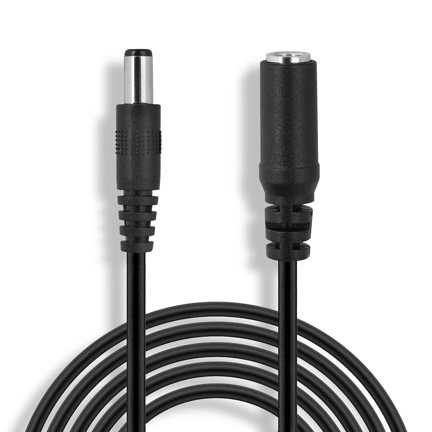 Wicked Chili 3m DC-Verlängerungskabel für FRITZ!Box 7590AX WLAN-Router / Fritz!Repeater 6000 Netzteil Verlängerung Kabel