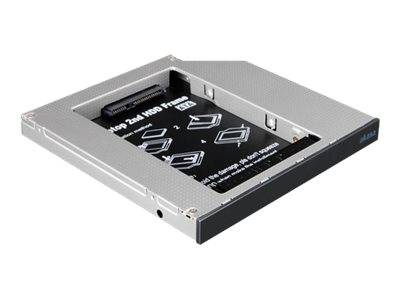 Akasa N.stor S12 - Laufwerksschachtadapter - 5,25" Slim Line auf 2,5" (13,3 cm Slim Line auf 6,4 cm)